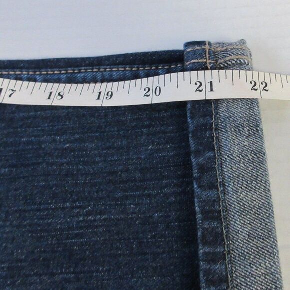 BOOTHEEL TRADING CO Kennett Beach CAPRI Skimmer Denim Jeans Sz 27/4 Cheryl Crow - Picture 11 of 12